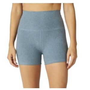Beyond Yoga Spacedye Keep Pace 3" Short Stormy Blue-Blue Cloud size S